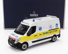 RENAULT - MASTER VAN SAMU DE LYON AMBULANCE 2014 - BIANCO GIALLO