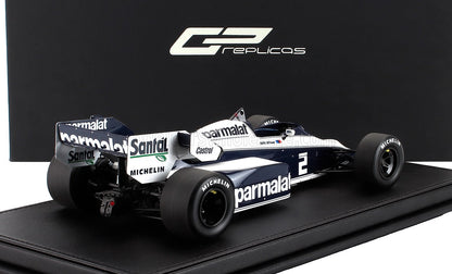 BRABHAM - F1 BT53 PARMALAT N 2 3° GP USA DETROIT 1984 TEO FABI - BIANCO BLU - Vroomi
