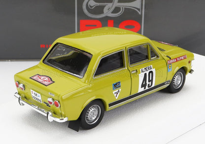 FIAT - 128 RALLY N 49 RALLY MONTECARLO 1972 P.LIER - J.P.FRATTINI - VERDE