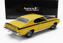 Modellino da collezione Buick GSX giallo in scala 1:18, ora disponibile su Vroomi.