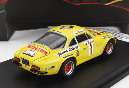 RENAULT - ALPINE N 1 RALLY TOUR DE LA REUNION 1979 B.BEGUIN - P.OZOUX - GIALLO