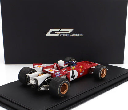 FERRARI | F1 312B 3.0 F12 SCUDERIA FERRARI SPA SEFAC N 4 VINCITORE ITALIA GP MONZA (con pilota) 1970 CLAY REGAZZONI