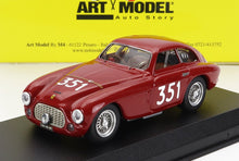FERRARI - 166MM BERLINETTA TOURING sn020I N 351 MILLE MIGLIA 1951 G.ROTA - R.TOSCANO - RED