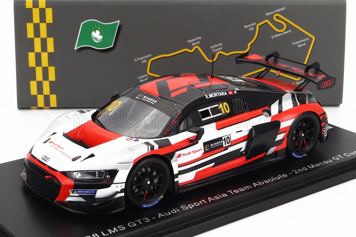 AUDI | R8 LMS GT3 TEAM AUDI SPORT ASIA ABSOLUTE N 10 2nd GT CUP MACAU 2022 E.MORTARA