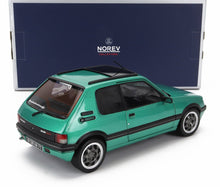 PEUGEOT - 205 1.9 GTi GRIFFE CON FINESTRO 1991 - VERDE