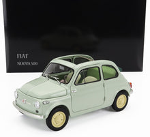 FIAT - 500 D CABRIOLET APERTA 1960 - VERDE CHIARO