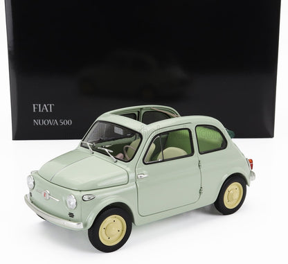FIAT - 500 D CABRIOLET APERTA 1960 - VERDE CHIARO
