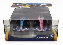 ALPINE  SET 2X F1 A523 TEAM BWT ALPINE PRESENTAZIONE ALPINE LIVREA N 10 PIERRE GASLY - N 31 ESTEBAN OCON 2023 - BLU NERO ROSA - Vroomi
