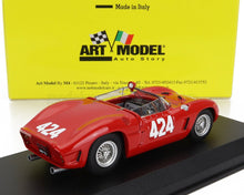 FERRARI - 196 SP s/n 0804 N 424 WINNER RALLY TRENTO-BONDONE 1962 L.SCARFIOTTI - RED