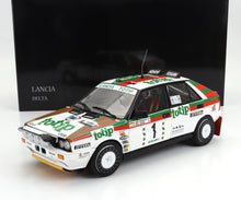 LANCIA - DELTA HF INTEGRALE 4WD (versione notturna) TEAM LANCIA TOTIP N 1 VINCITORE RALLY TARGA FLORIO 1987 DARIO CERRATO - GIUSEPPE CERRI - BIANCO ROSSO VERDE