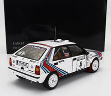 LANCIA - DELTA HF INTEGRALE 4WD TEAM LANCIA N 4 VINCITORE RALLY 1000 LAGHI 1987 MARKKU ALEN - ILKKA KIVIMAKI - BIANCO ROSSO BLU