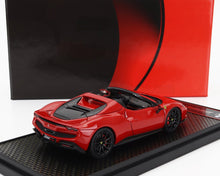 FERRARI | 296 GTS SPIDER 2022 - CERCHI NERI | ROSSO CORSA 322