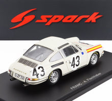 PORSCHE | 911S 1991cc COUPE TEAM J.FRANC N 43 24h LE MANS 1967 ANTONY FISCHABER - JACQUES DEWES