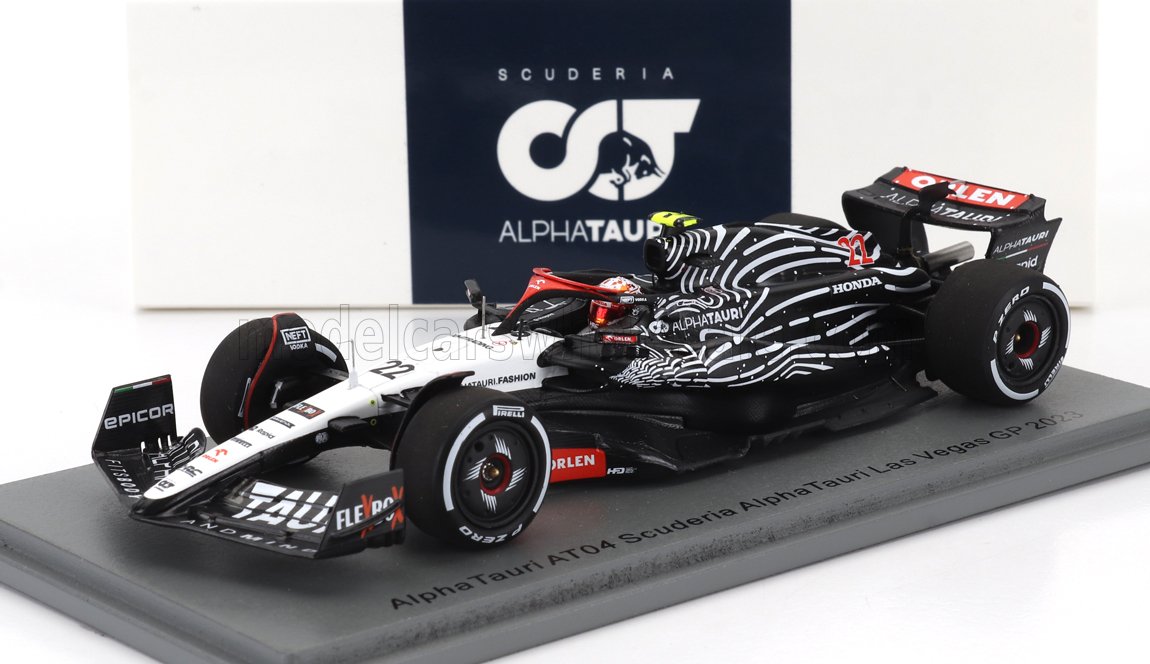 ALPHA TAURI | F1 AT04 TEAM ALPHA TAURI N 22 LAS VEGAS USA GP 2023 YUKI TSUNODA