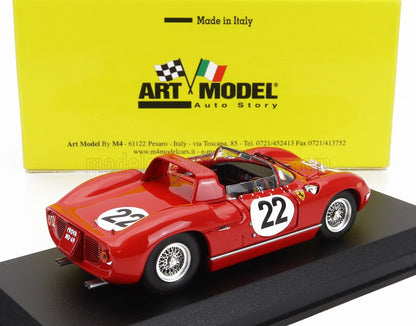 FERRARI - 250P SPIDER 3.0L V12 TEAM FERRARI SPA SEFAC N 22 3rd 24h LE MANS 1963 MIKE PARKES - UMBERTO MAGLIOLI - RED