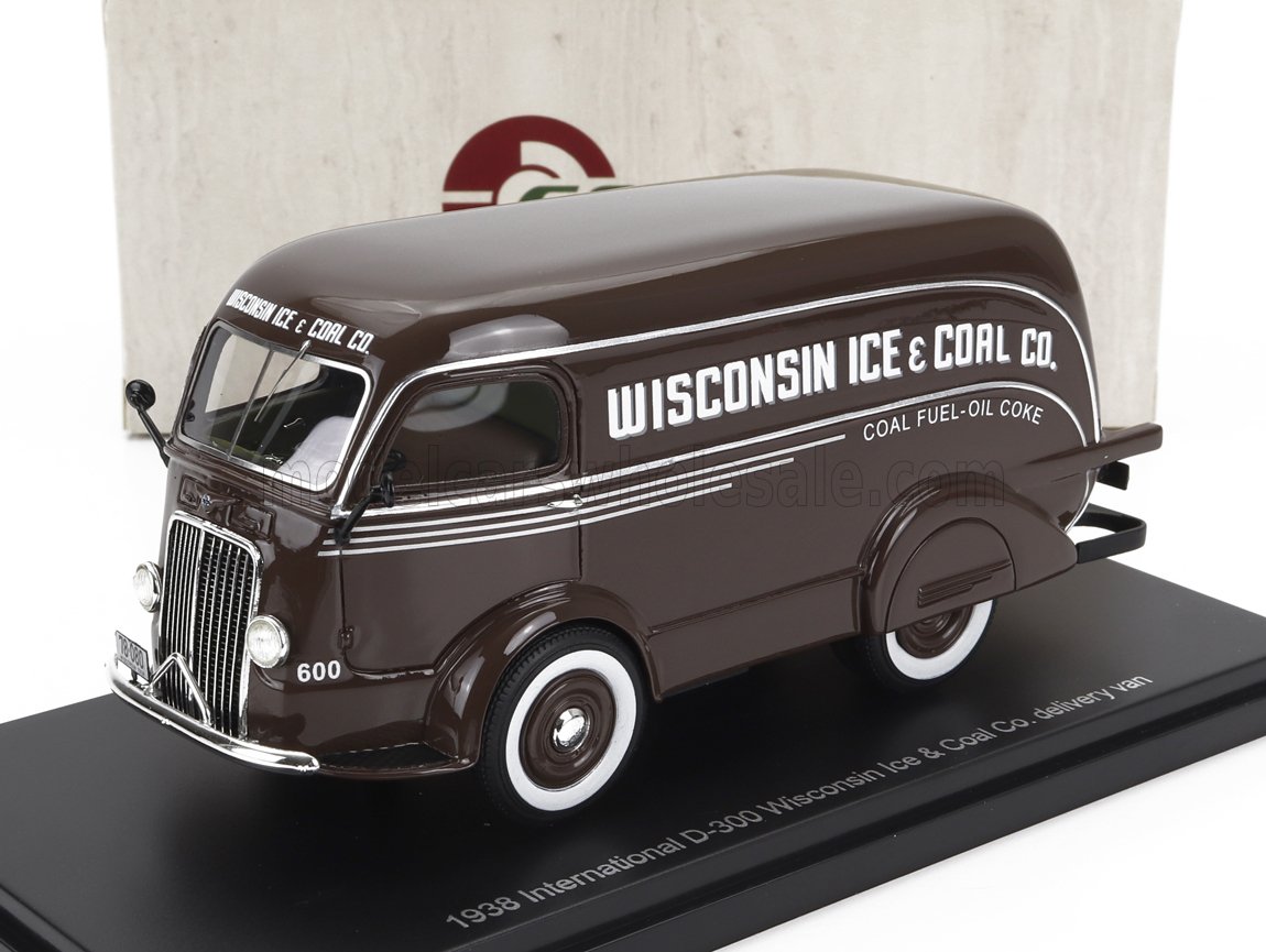 1938 marrone scuro International Wisconsin Ice & Coal Co. furgone per consegne disponibile su Vroomi