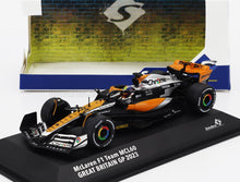 McLAREN - F1 MCL60 TEAM McLAREN N 81 4° GP BRITANNICO 2023 OSCAR PIASTRI - ARANCIONE NERO - Vroomi