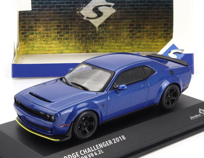 DODGE - CHALLENGER SRT COUPE 2018 - BLU - Vroomi