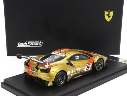 FERRARI | 488 GT3 EVO 3.9L TURBO V8 TEAM OCTANE126 SERLIANA N 26 POLE POSITION 24h NURBURGRING 2022 BJORN GROSSMANN - JONATHAN HIRSCHI - LUCA LUDWIG - SIMON TRUMMER | GOLD MET