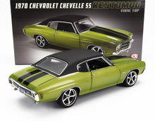CHEVROLET - CHEVELLE SS COUPE RESTOMOD CON TETTO IN VINILE 1970 - VERDE METALLIZZATO NERO - Vroomi