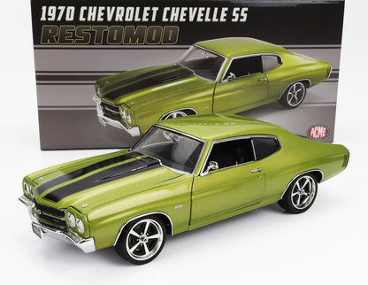 CHEVROLET - CHEVELLE SS COUPE RESTOMOD 1970 - VERDE METALLIZZATO - Vroomi