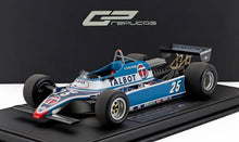 LIGIER - F1 JS17 N 25 2° GP DETROIT USA 1982 EDDIE CHEEVER - BLU CHIARO
