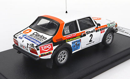 SAAB - 99 (versione notturna) N 2 4° RALLY HANKKIRALI 1981 STIG BLOMQVIST - ROBERT GRONDAHI - BIANCO