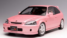 HONDA - CIVIC TYPE-R (EK9) 1997 CON PNEUMATICI E MOTORE YOKOHAMA - ROSA DOLCE