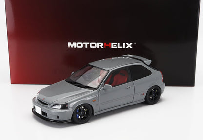 HONDA - CIVIC TYPE-R (EK9) 1997 CON PNEUMATICI E MOTORE YOKOHAMA - GRIGIO NARDO