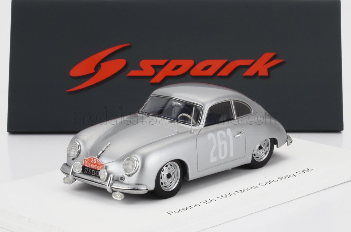 PORSCHE | 356 COUPE N 261 RALLY MONTECARLO 1955 JEAN VILREON - LEON CARLIN