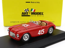 FERRARI - 166MM SPIDER BARCHETTA N 415 GIRO DI SICILIA 1951 PAOLO MARZOTTO - MARINO MARINI - RED