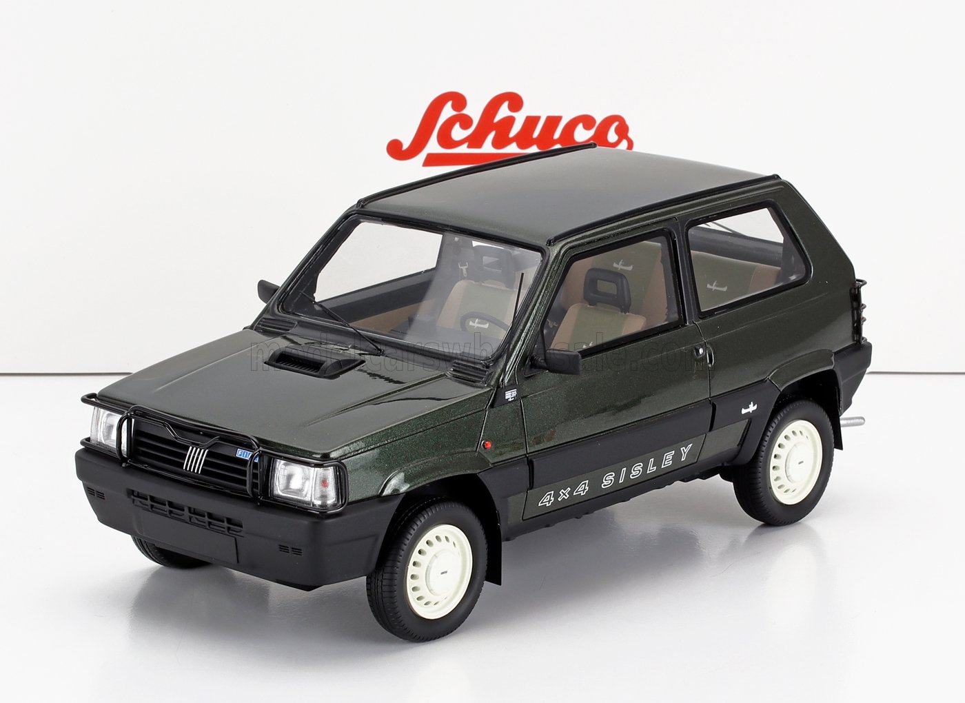 FIAT - PANDA 4x4 SISLEY 1989 - VERDE METALLIZZATO - Vroomi