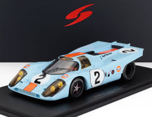 PORSCHE | 917K TEAM J.W. AUTOMOTIVE ENGINEERING GULF N 2 VINCITORE 24h DAYTONA 1971 PEDRO RODRIGUEZ - JACKIE OLIVIER