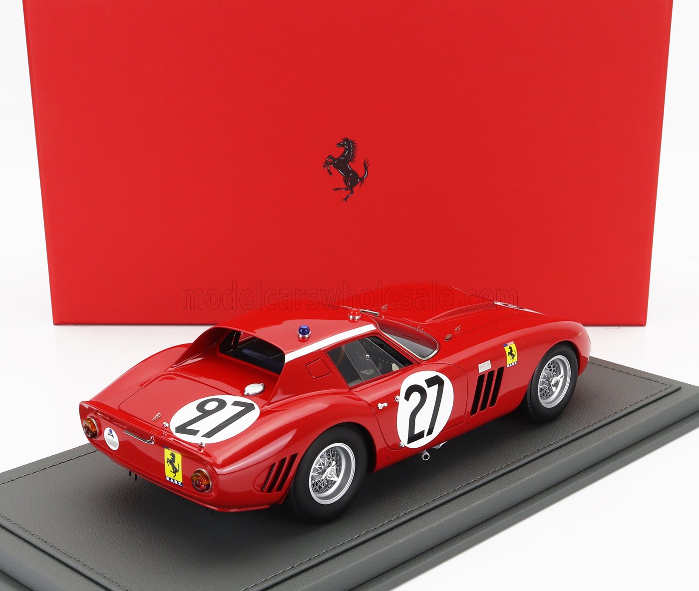 FERRARI | 250 GTO COUPE TEAM NORTH AMERICAN RACING N.A.R.T. N 27 24h LE MANS 1964 FERNAND TAVANO - BOB GROSSMAN - CON VETRINA - CON VETRINA