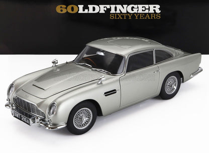 ASTON MARTIN - DB5 1964 - 007 JAMES BOND - GOLDFINGER - MISSIONE GOLDFINGER CON ARMI - ARGENTO
