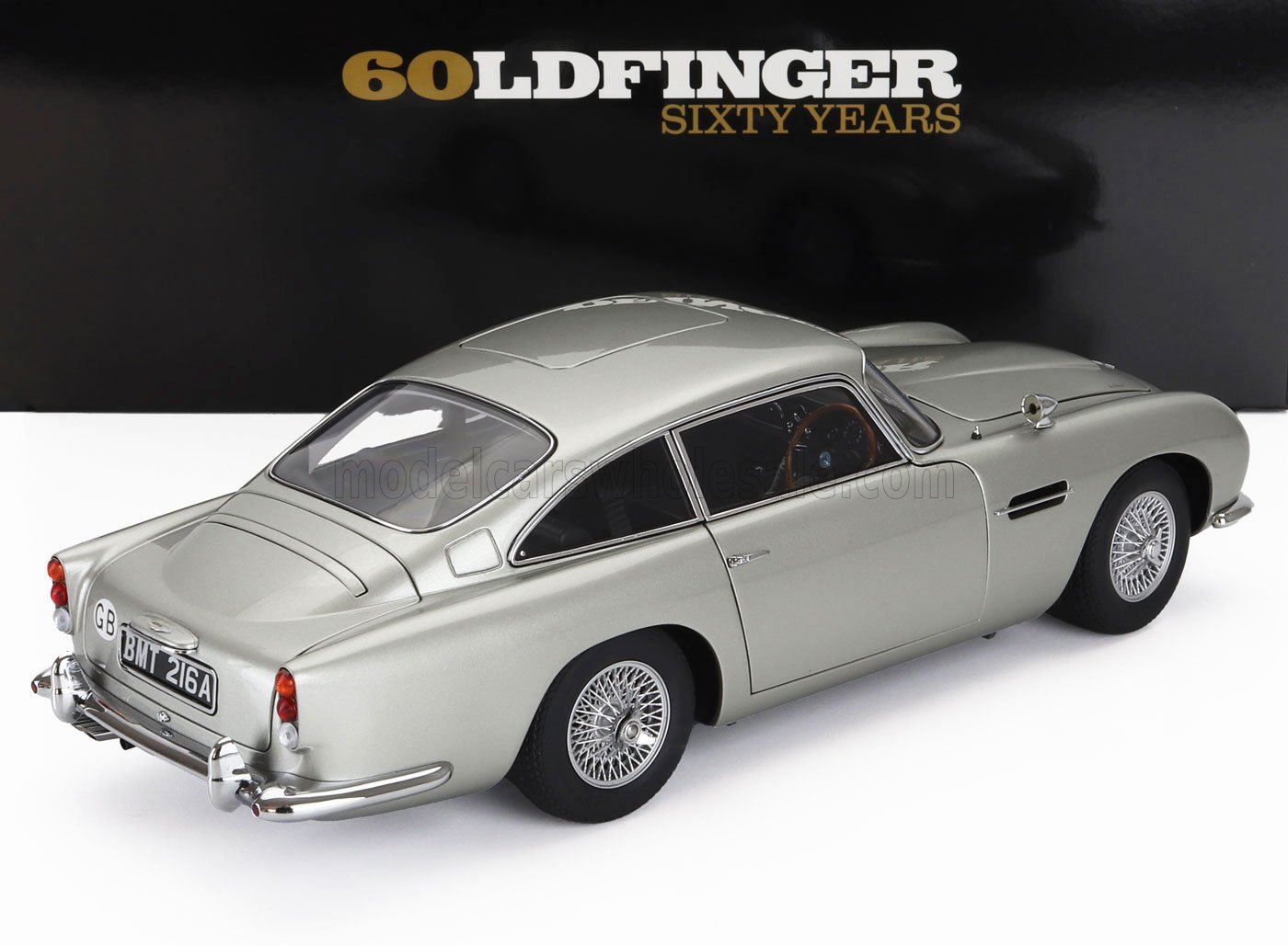 ASTON MARTIN - DB5 1964 - 007 JAMES BOND - GOLDFINGER - MISSIONE GOLDFINGER CON ARMI - ARGENTO