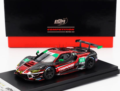 FERRARI | 296 GT3 3.0L TWIN TURBO V6 TEAM TRIARSI COMPETIZIONE N 023 24h DAYTONA 2023 ANDREA BERTOLINI - ALESSIO ROVERA - CHARLIE SCARDINA - ONOFRIO TRIARSI