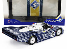 PORSCHE - 956L 2.6L TWIN TURBO TEAM OBERMAIER RACING BOSS N 18 24h LE MANS 1983 JURGEN LAESSIG - ALEX PLANKENHORN - DESIRE WILSON - BIANCO E NERO - Vroomi