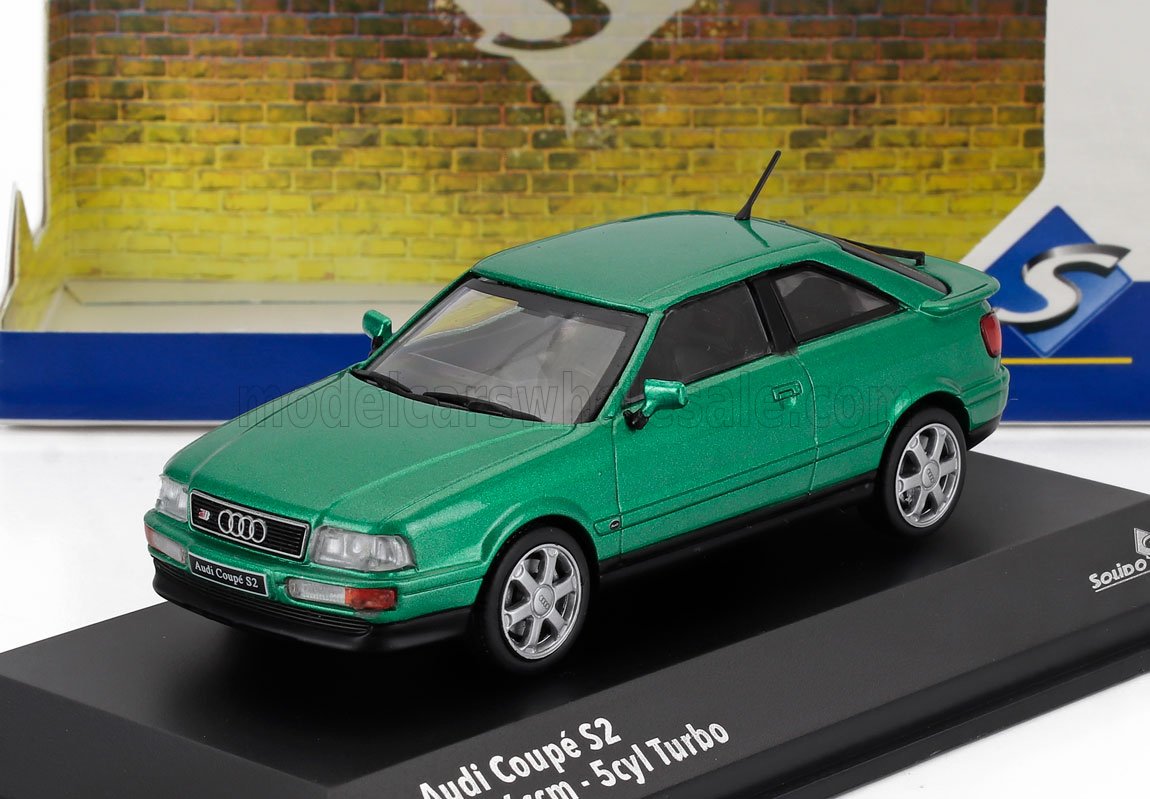 AUDI - 80 (S2) TURBO COUPE 1994 - VERDE - Vroomi