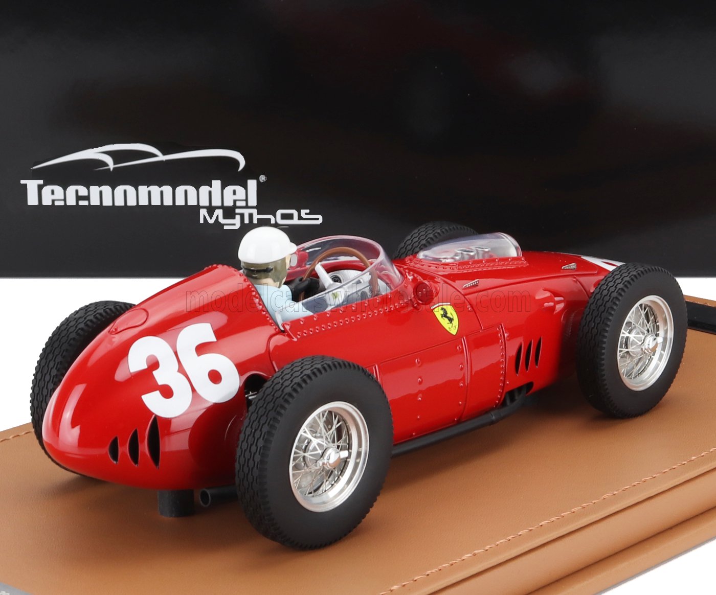FERRARI | F1 DINO 246/256 TEAM SCUDERIA FERRARI N 36 MONACO GP (con figura del pilota) 1960 PHILIP HILL