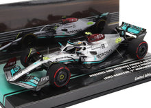 MERCEDES GP - F1 W13E TEAM MERCEDES-AMG PETRONAS F1 N 44 2° GP UNGHERIA 2022 LEWIS HAMILTON - VERDE ARGENTO