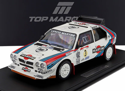 LANCIA - DELTA S4 TEAM MARTINI RACING N 3 2° RALLY ARGENTINA 1986 MARKKU ALEN - ILKKA KIVIMAKI - BIANCO BLU ROSSO