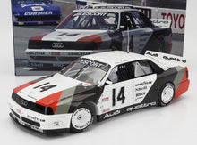 AUDI - 200 QUATTRO TEAM AUDI SPORT N 14 VINCITORE CLEVERLAND TRANS-AM 1988 HANS JOACHIM BLOCCATO - BIANCO GRIGIO ROSSO