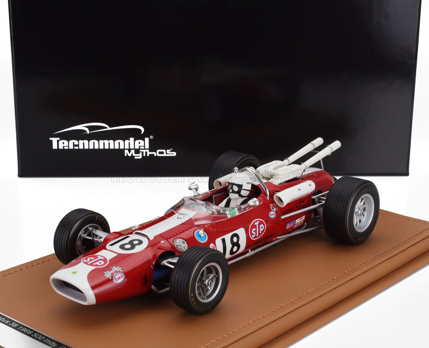 LOTUS | TYPE 38 N 18 INDIANAPOLIS INDY 500 (con figura del pilota) 1966 AL UNSER