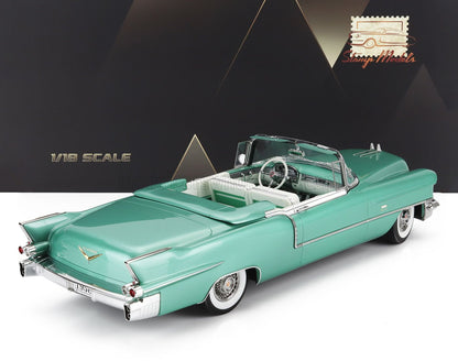 CADILLAC - ELDORADO BIARRITZ CABRIOLET OPEN 1956 - VERDE SMERALDO - Vroomi