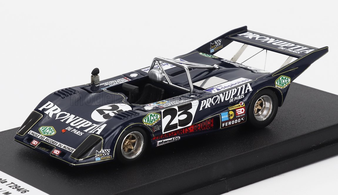 LOLA | T296 2.0L S4 TEAM PRONUPTIA N 23 24h LE MANS 1979 BRUNO SOTTY - GERARD CUYNET - MARC FRISCHKNECHT - Vroomi