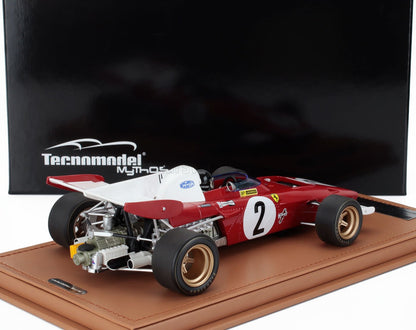 FERRARI | F1 312B2 N 2 ZANDVOORT GP (con figura del pilota) 1971 JACKY ICKX - CON VETRINA - CON VETRINA