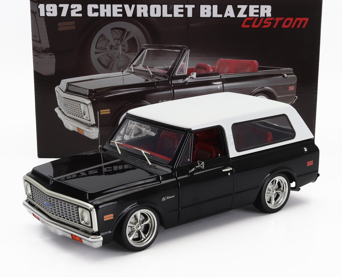 CHEVROLET - BLAZER 2WD CUSTOM 1972 - NERO BIANCO - Vroomi