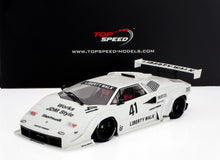 LAMBORGHINI - COUNTACH N 41 STILE JDM LB WORKS AUTO SALON TOKYO 2024 - BIANCO - Vroomi