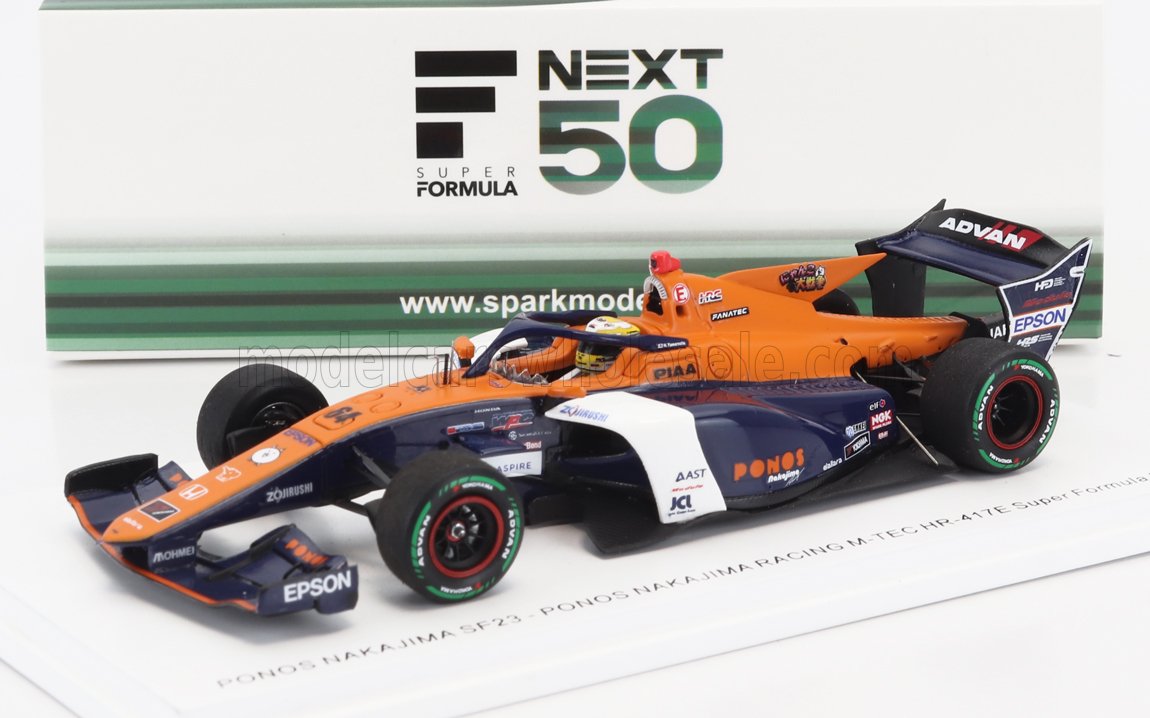 DALLARA | SF23 HR-417-E TEAM PONOS NAKAJIMA RACING M-TEC N 64 SUPER FORMULA STAGIONE 2024 NAOKI YAMAMOTO